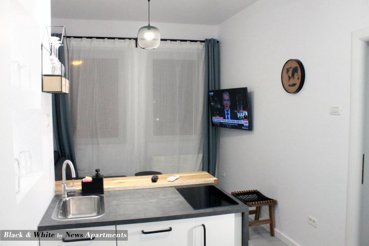 Black & White - News Apartment Bucureşti Eksteriør bilde